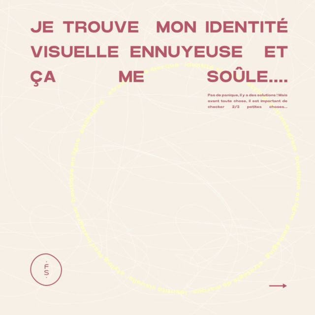 Quand changer d’identité visuelle ? 

C’est une des questions que l’on se pose à un moment donné de son aventure entrepreneuriale ! 

Sans transition, voici 3 signes qui selon moi montrent qu’il est temps de changer votre identité visuelle : 

◊ Votre activité a évolué c’est le cas le plus fréquent, vous avez commencé votre activité il y a quelques années et comme toute chose dans la vie elle a changé (et c’est bon signe !). 
-> Que faire : maintenant que vous avez plus de clarté sur votre direction en tant que business, c’est le moment de : 
1. refaire un point sur votre stratégie de marque 
2. sur votre image visuelle 

◊ Votre identité visuelle n’est plus en lien avec vos valeurs Cela arrive bien plus souvent qu’on ne le croit, on a une idée en tête de ce que l’on souhaite accomplir au début de son activité mais la réalité nous amène souvent à réajuster quelques éléments. 

-> Que faire : c’est le moment de refaire un point sur vos valeurs profondes en tant que business et ensuite selon les changements observés, de faire une mise à jour de votre identité visuelle ou un relooking complet.

◊ Votre audience a changé. Vous avez du recul sur votre activité et avez créé plusieurs produits/services en lien étroit avec votre cible. Suite à cela vous vous rendez compte que vous ne parlez plus du tout aux mêmes personnes qu’à vos débuts.

-> Que faire : c’est le moment de refaire un point détaillé sur votre audience idéale et ses attentes et ensuite réajuster votre identité visuelle si nécessaire.

Vous en êtes où avec votre identité visuelle ?